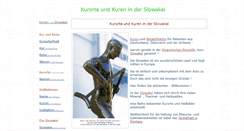 Desktop Screenshot of kuren-slowakei.de